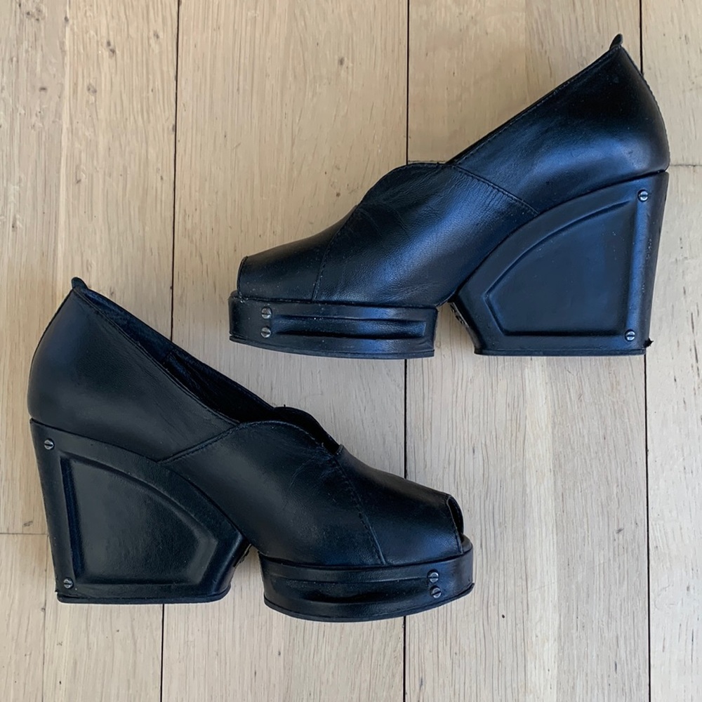 Chunky Architectural Heels